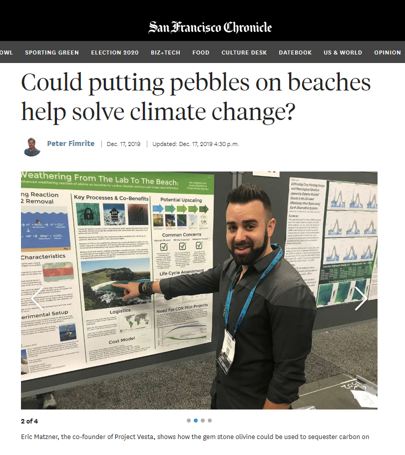 could-putting-pebbles-on-beaches-stop-climate-change-project-vesta-san-francisco-chronicle